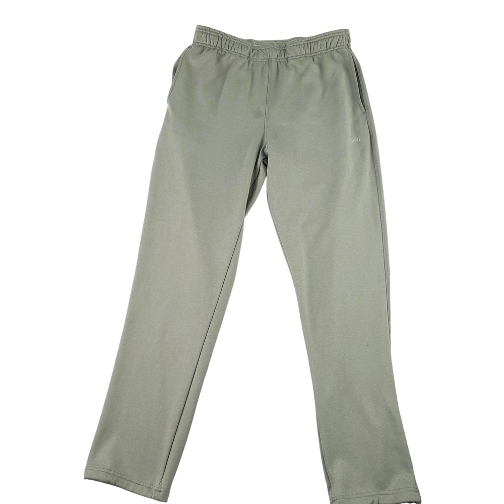 UNRL Sweatpants Mens M 31x30 Gray Fleece Stretch Zip Pocket Athletic Running